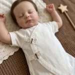 【52-80cm】ロンパース ベビー シンプル 薄手 - 画像 (4)