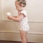 【66-90cm】ロンパース ベビー フレンチスリーブ おしゃれ - 画像 (11)