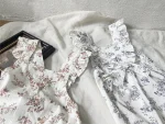 【66-90cm】ロンパース ベビー 小花柄 サロペット - 画像 (32)