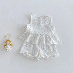 【73-120cm】セットアップ ベビー 小花柄orドット - 画像 (5)