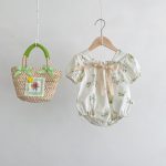 【66-90cm】ロンパース ベビー ウサギ ドットリボン - 画像 (9)