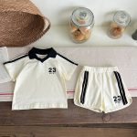 【80-130cm】セットアップ ベビー スポーティー 23ロゴ - 画像 (12)