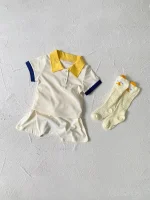 【66-90cm】パンツ or ポロ トップス ベビー 韓国風 ベアーデザイン - 画像 (27)
