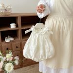 【66-90cm】ロンパース ベビー ノースリーブ ふわふわ - 画像 (3)