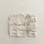 【73-100cm】セットアップ ベビー 韓国風 ストレッチで快適 - 画像 (3)