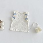 【73-100cm】トップスorショートパンツ ベビー リボン付き おしゃれ - 画像 (6)