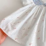 【80-130cm】ワンピース 女の子 折り襟 カートゥーン - 画像 (9)