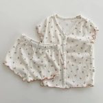 【73-100cm】セットアップ ベビー 韓国風 ストレッチで快適 - 画像 (6)