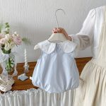 【66-90cm】ロンパース ベビー アップリケ ノースリープ - 画像 (5)