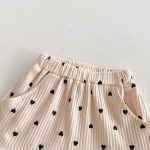 【80-130cm】セットアップ ベビー 女の子 レース ハート - 画像 (14)