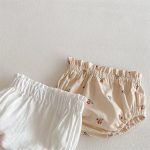 【73-100cm】パンツ ベビー シンプル ゆったり かわいい - 画像 (9)