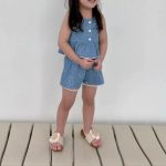 【73-120cm】セットアップ ベビー ノースリープ ファッション - 画像 (6)