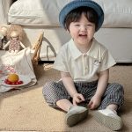 【66-90cm】トップスorパンツ ベビー チェック柄 かわいい - 画像 (5)
