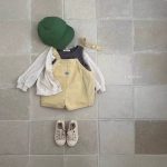 【73-120cm】サロペット ベビー 無地 合わせやすい - 画像 (4)