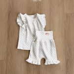 【73-120cm】セットアップ ベビー 花柄 ノースリープ - 画像 (5)