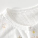 【59-90cm】ロンパース ベビー 小花柄 綿 カバーオール - 画像 (9)