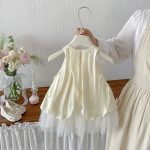 【73-100cm】ワンピース ベビー フラワー ホルターネック - 画像 (5)