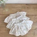 【73-100cm】ショートパンツ ベビー 花柄 かわいい - 画像 (2)