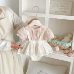 【66-90cm】セットアップ ベビー フリル スウィート - 画像 (5)
