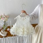 【66-90cm】ロンパース ベビー ノースリープ スウィート - 画像 (4)
