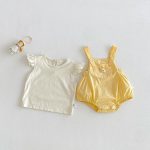 【66-90cm】セットアップ ベビー フリルスリーブ - 画像 (3)