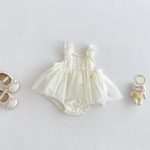 【66-90cm】ロンパース ベビー キャミソール キュート - 画像 (6)