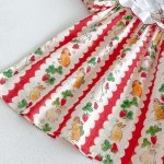 【80-130cm】ワンピース 女の子 刺繍 ウサギ 韓国風 - 画像 (9)