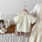 【73-100cm】セットアップ ベビー カートゥーン プリント - 画像 (6)
