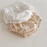【73-100cm】パンツ ベビー シンプル ゆったり かわいい - 画像 (8)