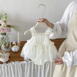 【66-90cm】ロンパース ベビー キャミソール キュート - 画像 (3)