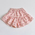【73-120cm】ショートパンツ ベビー 薄手 フリル 合わせやすい - 画像 (9)