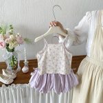 【73-100cm】セットアップ ベビー キャミソール おしゃれ - 画像 (5)