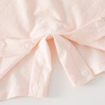 【66-90cm】ロンパース ベビー 丸襟 蝶結び - 画像 (6)