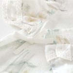 【66-90cm】ロンパース ベビー レース フラワー - 画像 (6)