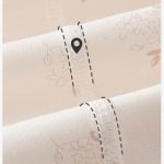 【73-90cm】ロンパース ベビー レース ラウンドネック 小花柄 - 画像 (7)