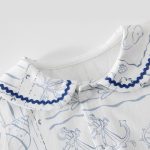 【66-100cm】ロンパース ベビー ビーチ風 半袖 - 画像 (6)