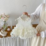 【66-90cm】ロンパース ベビー ノースリープ スウィート - 画像 (3)