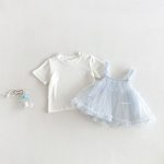 【73-100cm】セットアップ ベビー チュール トレンド - 画像 (6)