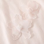 【66-90cm】ロンパース ベビー 小花柄 半袖カバーオール - 画像 (6)