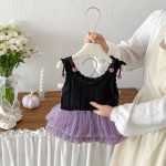 【73-100cm】トップスorスカート ベビー ノースリープ チュール - 画像 (5)