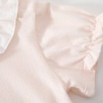 【66-90cm】ロンパース ベビー 小花柄 半袖カバーオール - 画像 (7)