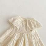 【80-130cm】ワンピース 女の子 無地 ノースリープ - 画像 (8)