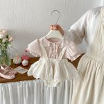 【66-90cm】セットアップ ベビー フリル スウィート - 画像 (4)