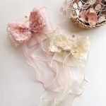 【GOODS】リボンヘアクリップ キッズ ガーリー 写真映え - 画像 (2)