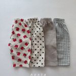 【73-120cm】パンツ ベビー ストレッチで快適 通気性拔群