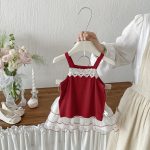【77-100cm】セットアップ ベビー レース チュール - 画像 (4)