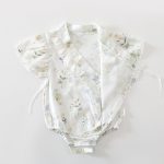 【66-90cm】ロンパース ベビー レース フラワー - 画像 (3)
