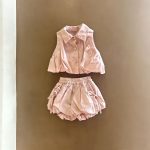 【73-120cm】セットアップ ベビー 折り襟 おしゃれ - 画像 (8)