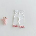 【73-100cm】パンツ ベビー フリル 通気性拔群 スウィート - 画像 (5)