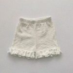 【73-100cm】キャミソールorショートパンツ ベビー フリル シンプル - 画像 (9)